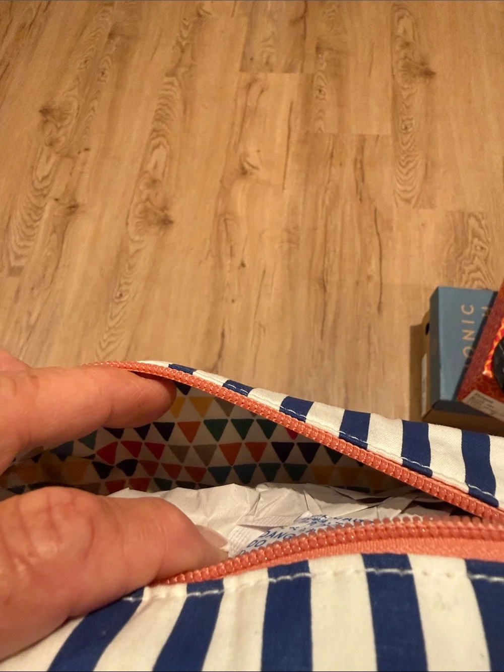 Pottery Barn cosmetic cube